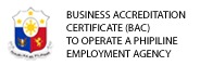 BUSINESS ACCREDITATION CERTIFICATE (BAC)TO OPERATE A PHIPILINE EMPLOYMENT AGENCY